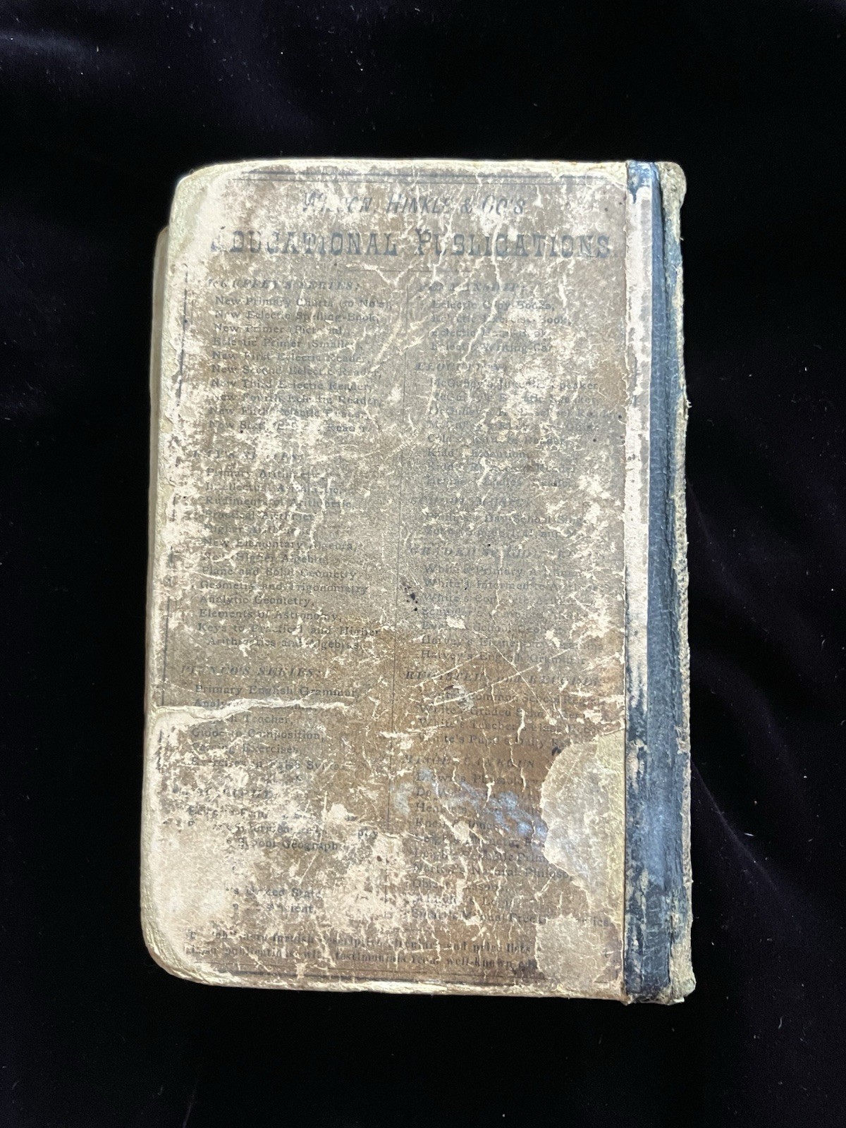 1857 Ray’s Practical Arithmetic By Induction & Analysis Joseph Ray, MD RARE Book