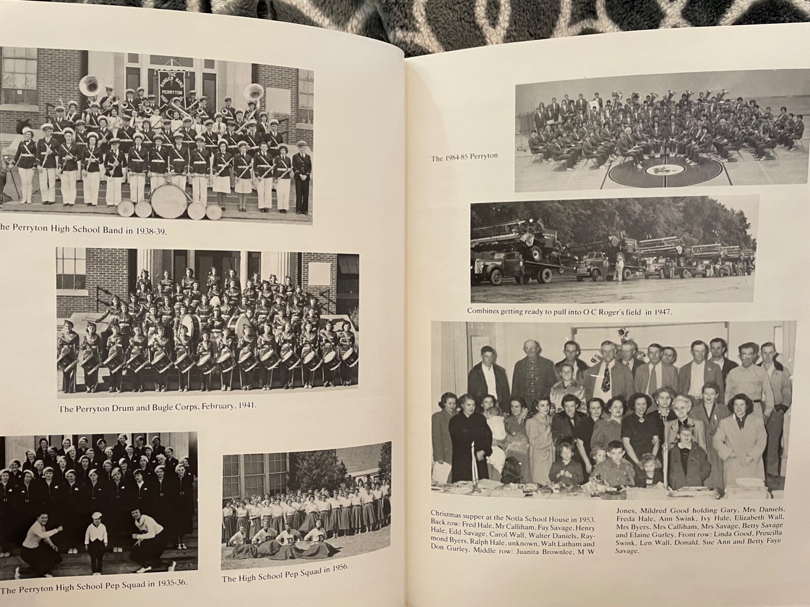 OCHILTREE COUNTY, TEXAS 1985 VOL. II 1ST ED! 500+ PAGES LOTS OLD PHOTOS NM