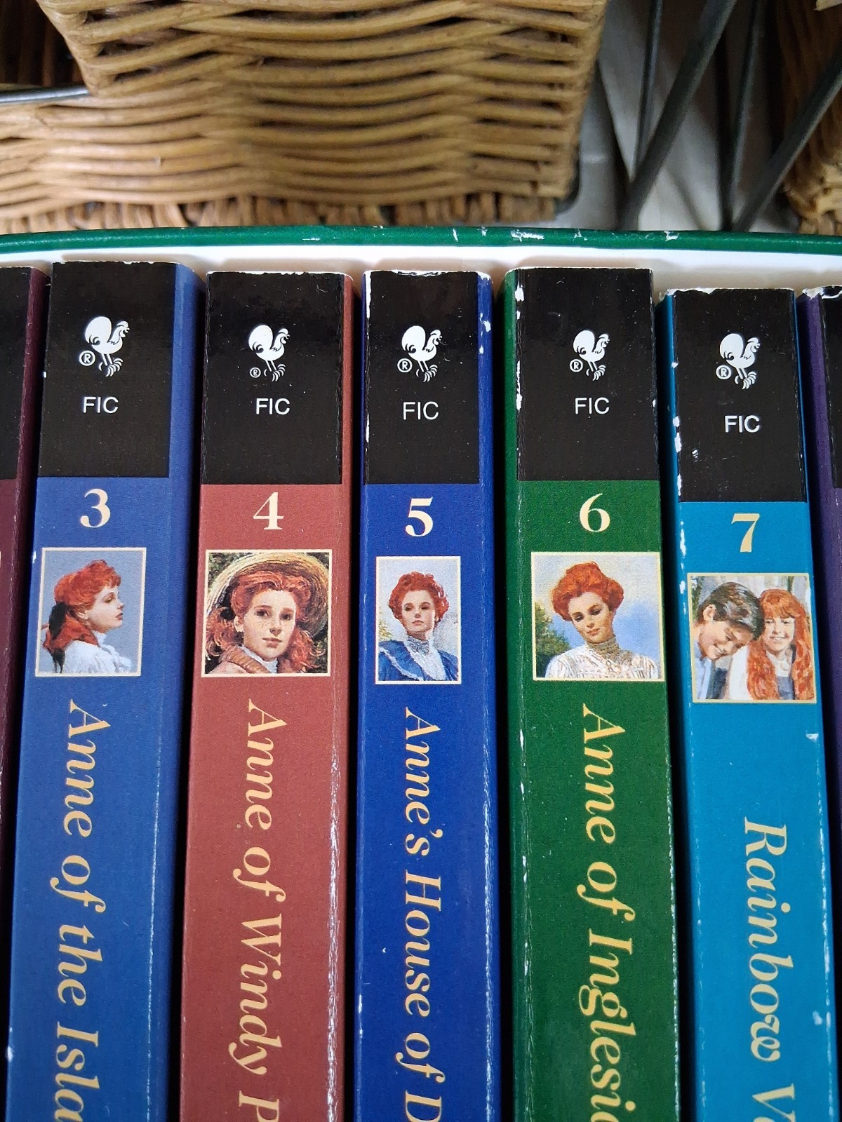 Anne of Green Gables Complete 8-Book Box Set L.M. Montgomery Bantam VTG 1990’s
