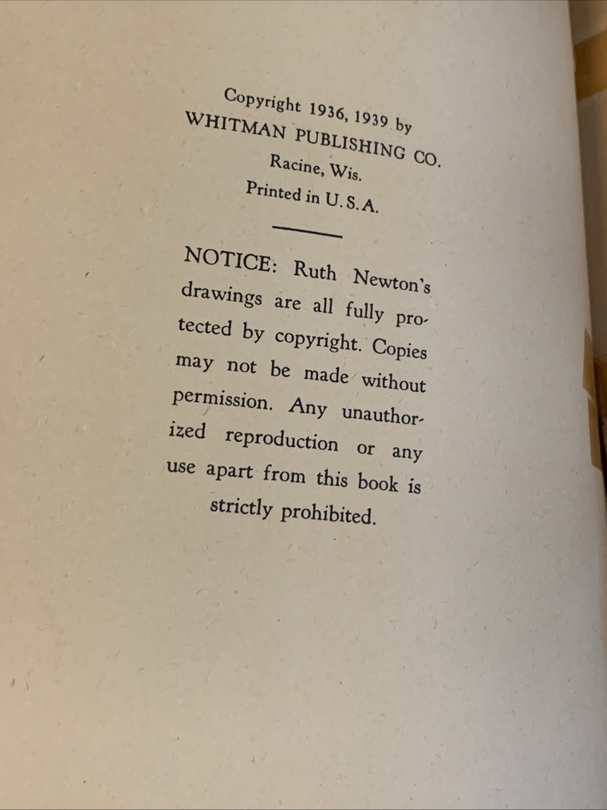 Let’s Play Postman Vintage 1939 Hardcover Children’s Book Whitman Publishing
