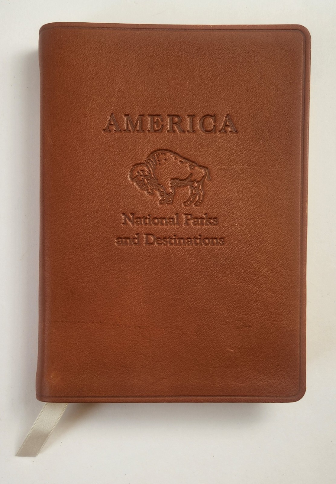 Graphic Image America National Parks and Destinations Atlas Leather Bound Guide