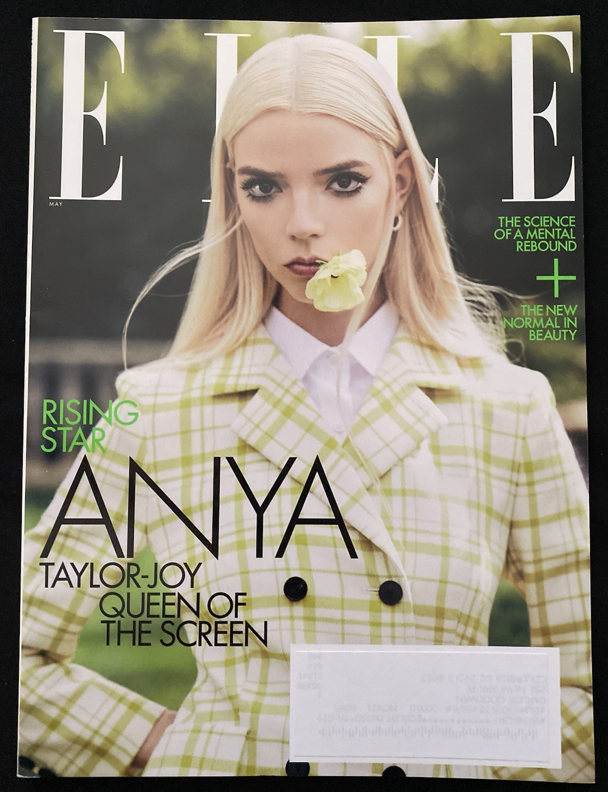 ELLE MAGAZINE: ANYA TAYLOR JOY; ZAZIE; OLIVIA RODRIGO. MAY 2021. ISSUE No. 426.