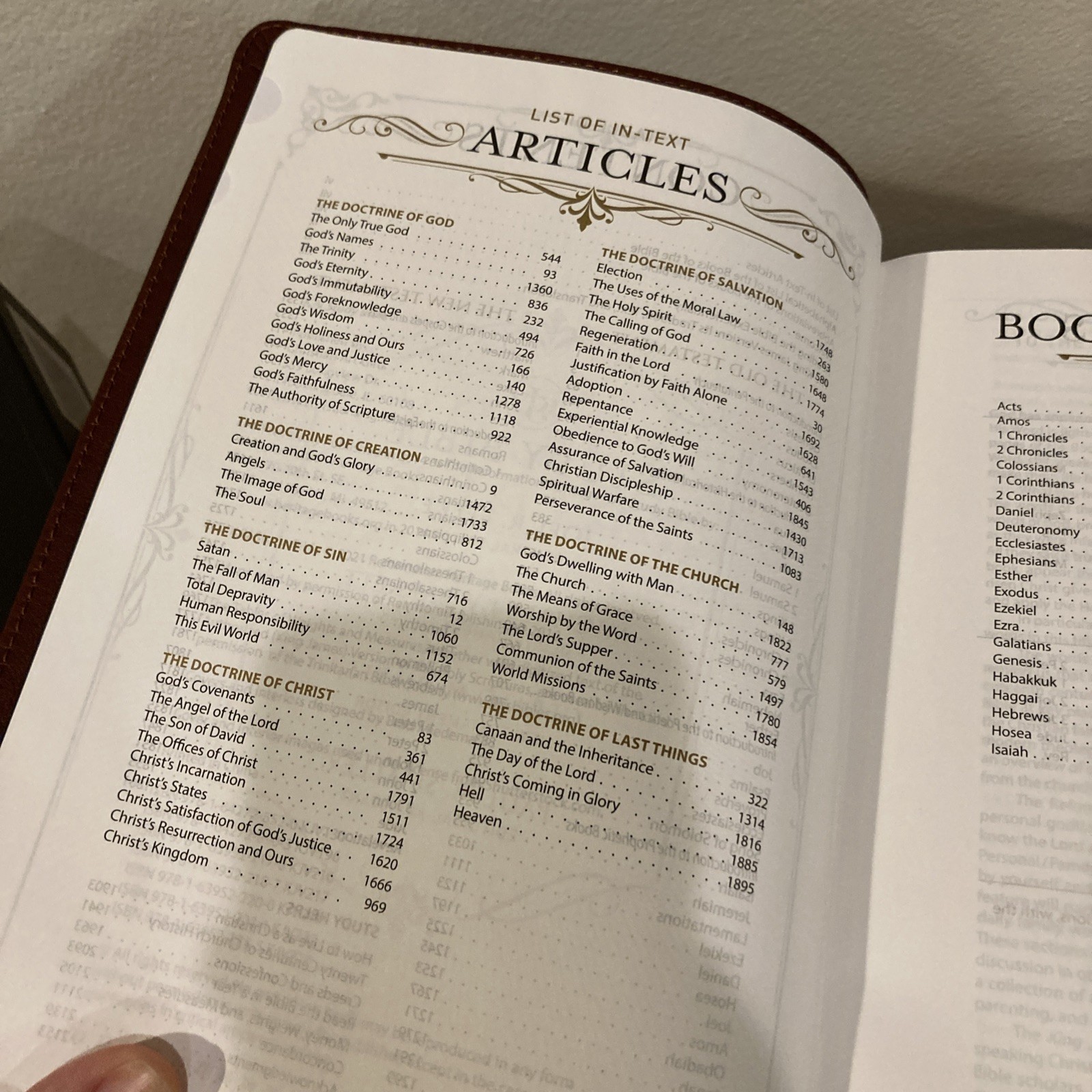 Reformation Heritage KJV Study Bible | Brown Full-grain Leather