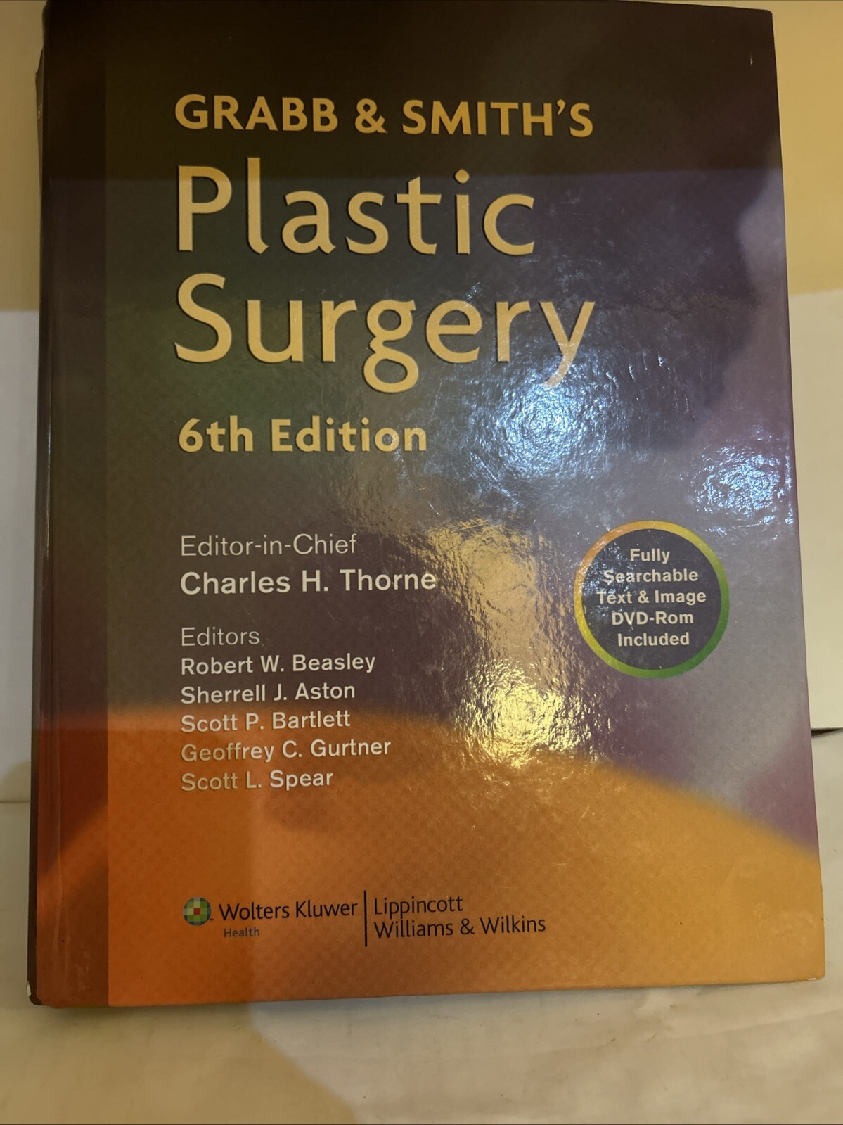 Grabb And Smith’s Plastic Surgery-Very Clean-Missing DVD