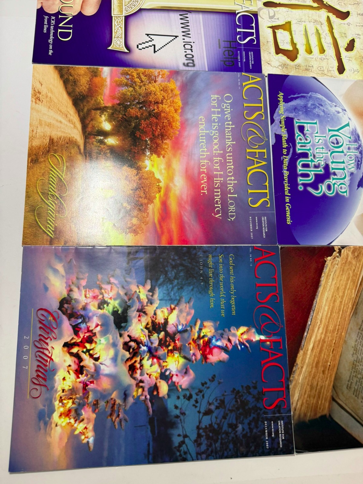 Lot of 15 Acts & Facts Magazine Issues Homeschooling Educational 00s 2010s etc