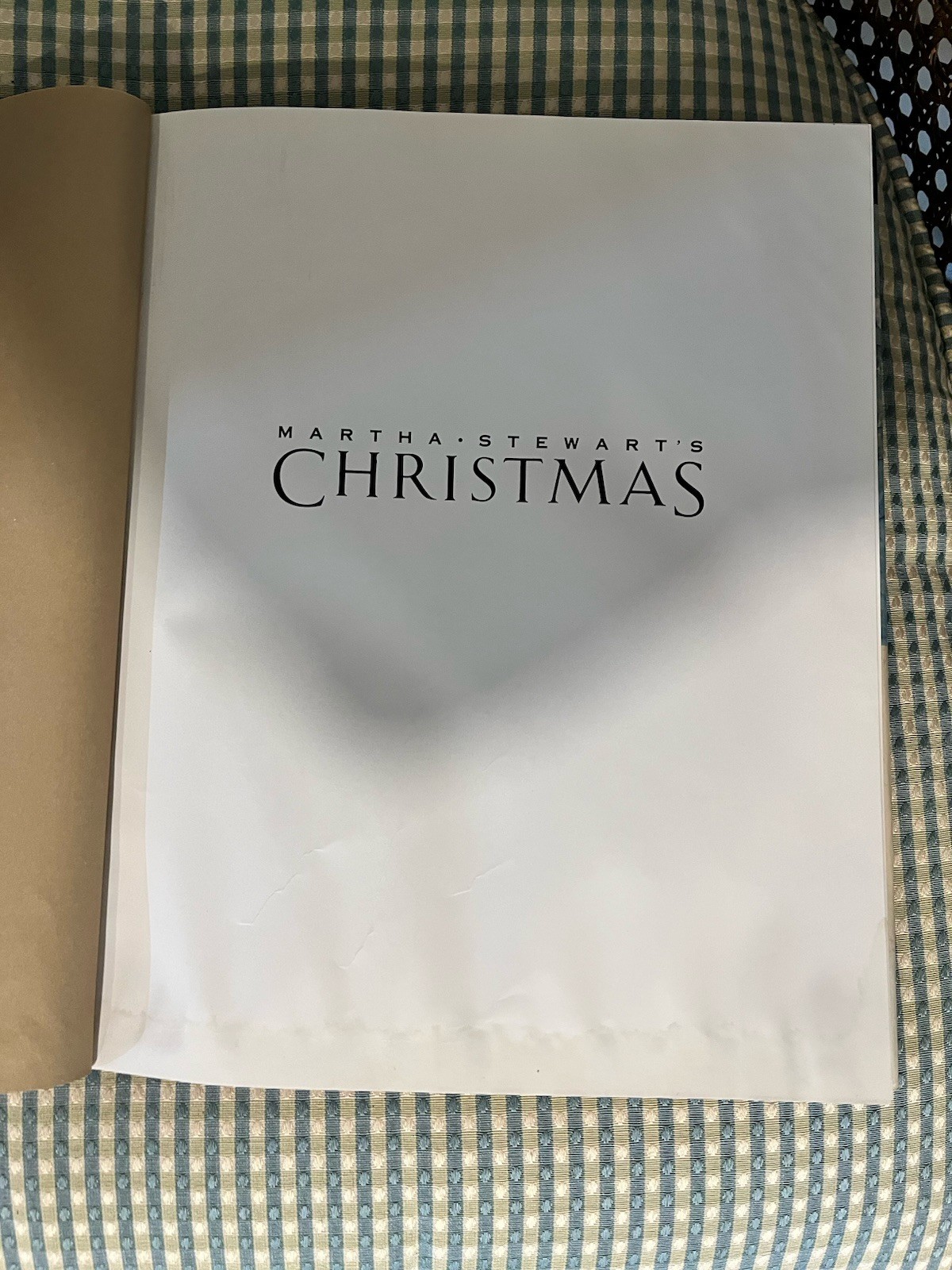 Vintage Martha Stewart’s Christmas Clarkson Potter HC Cookbook 1989 1st Edition