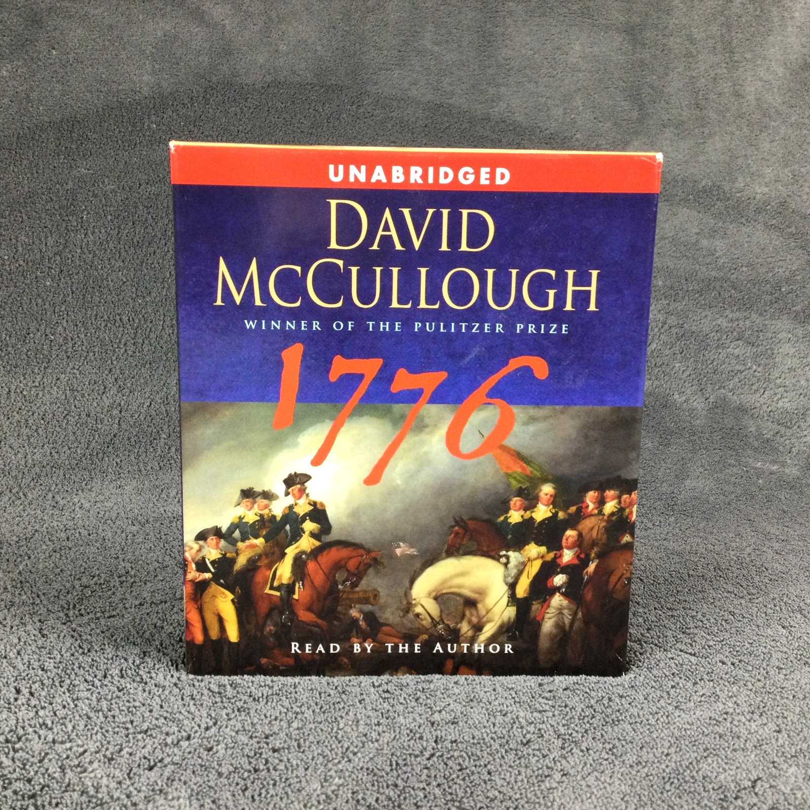 1776 Audio Book – David McCullough 10 CD Discs 12hrs Read By Author EXCELLENT