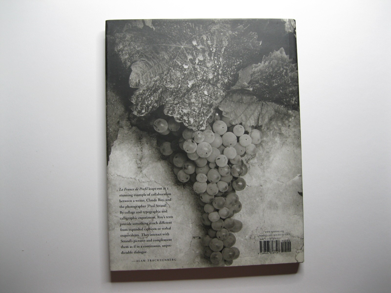 La France de Profil Paul Strand Photography 2001 English HC DJ Like New