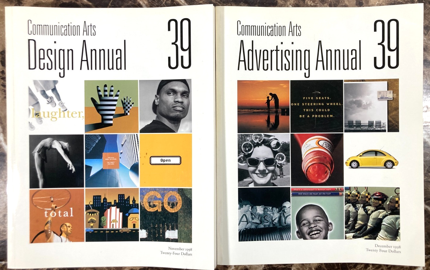 Lot of 8 Communication Arts Magazine Annuals 1998 1999 Advertising Illustration