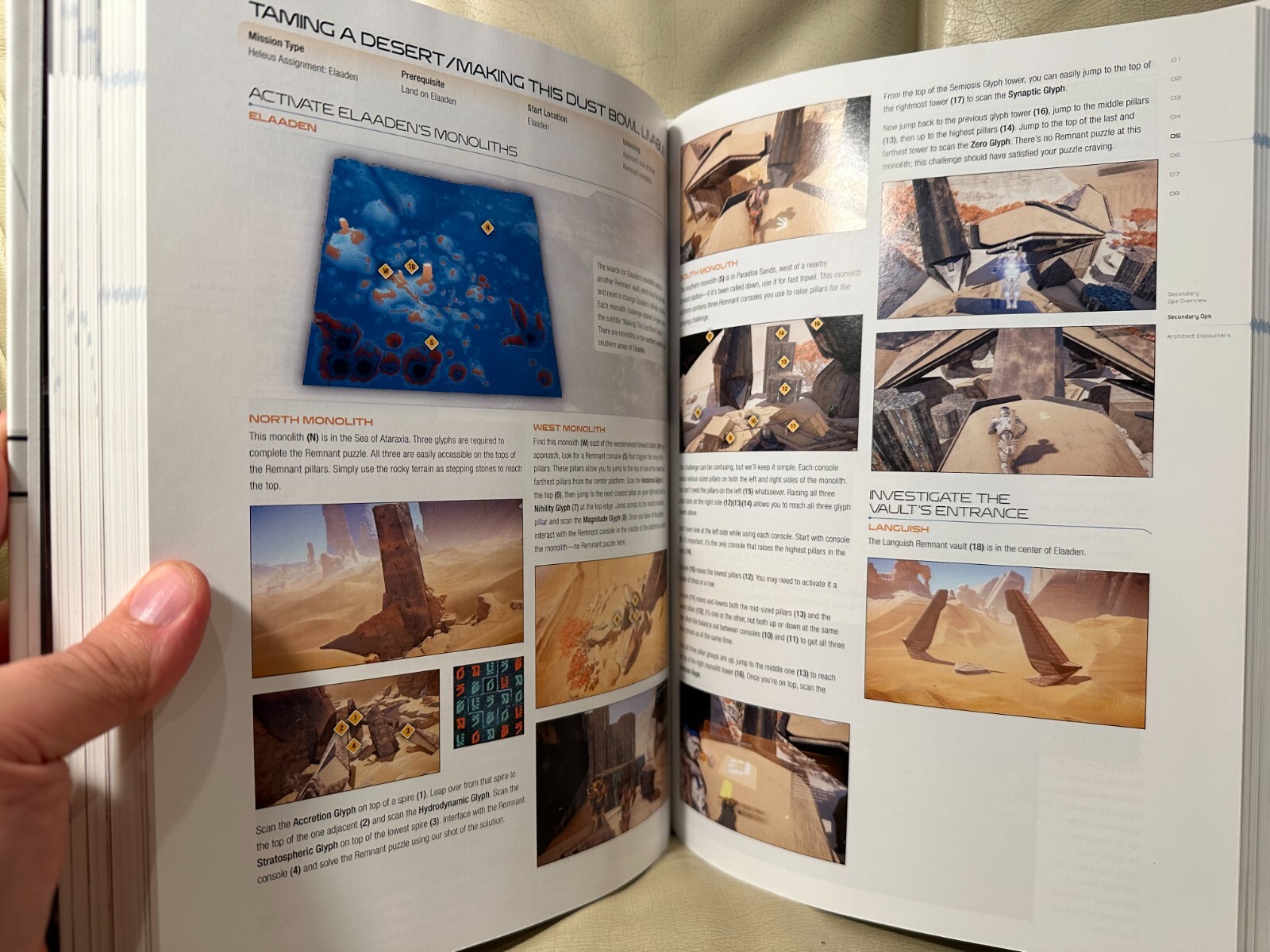 Mass Effect: Andromeda Initiative Strategy Guide Pathfinder Hardcover White Book