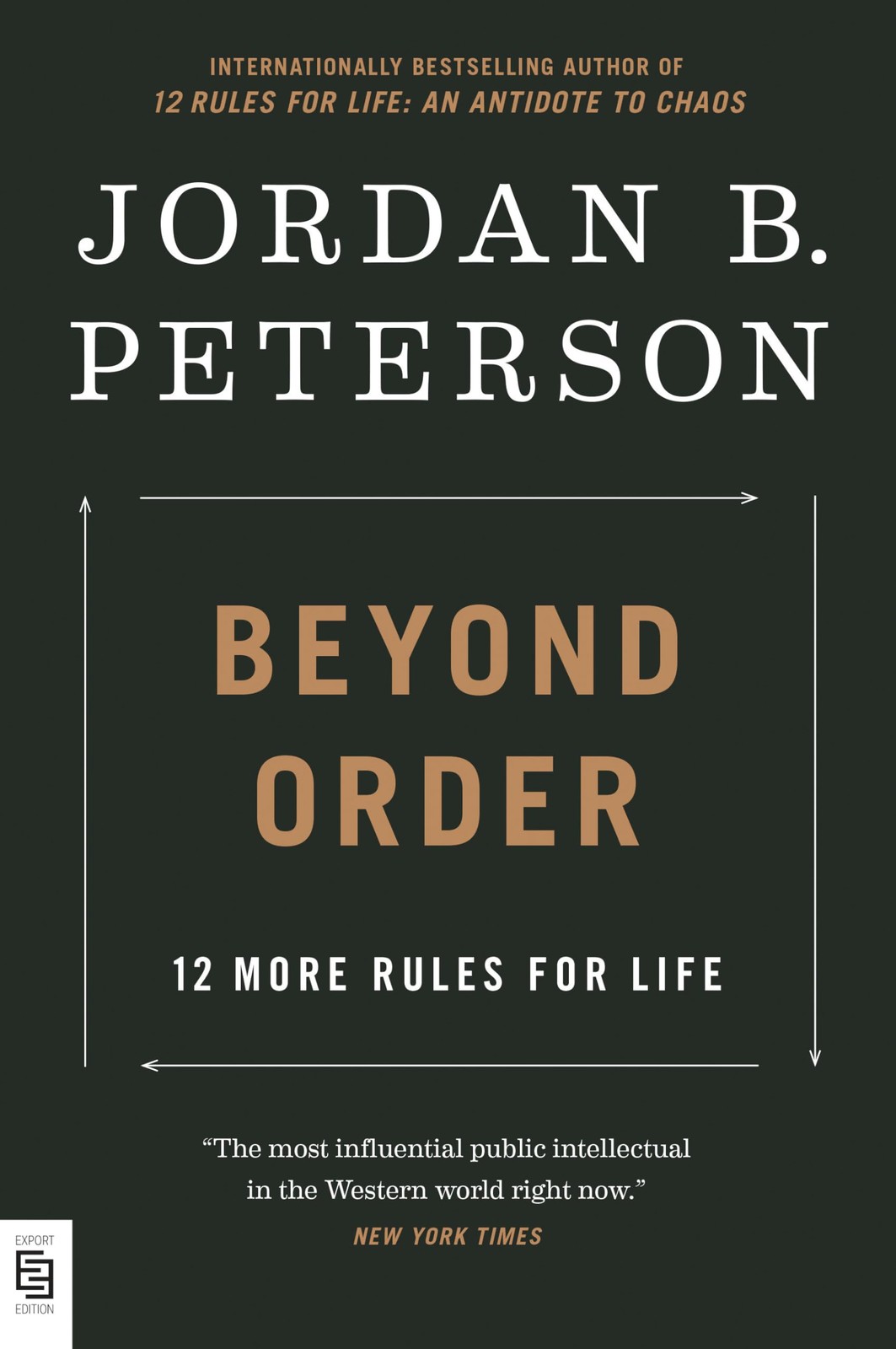 Beyond Order – Peterson Jordan B. – Good – See condition notes