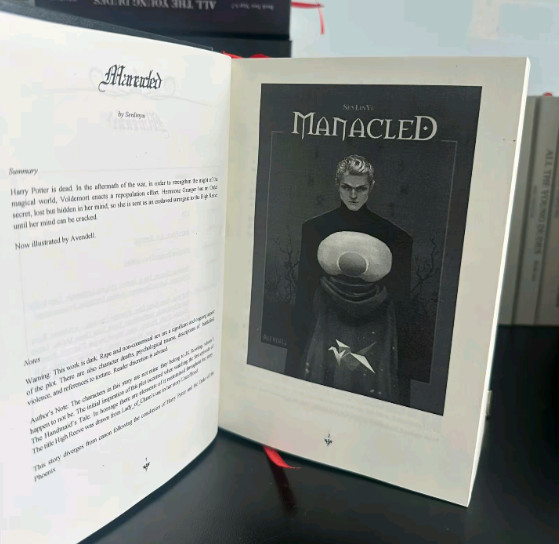 Entire Manacled Book with Illustrations – Hardcover by SenLinYu