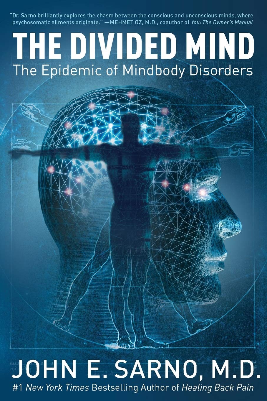 The Divided Mind: The Epidemic of Mindbody Disorders – Sarno, John E. – Good…
