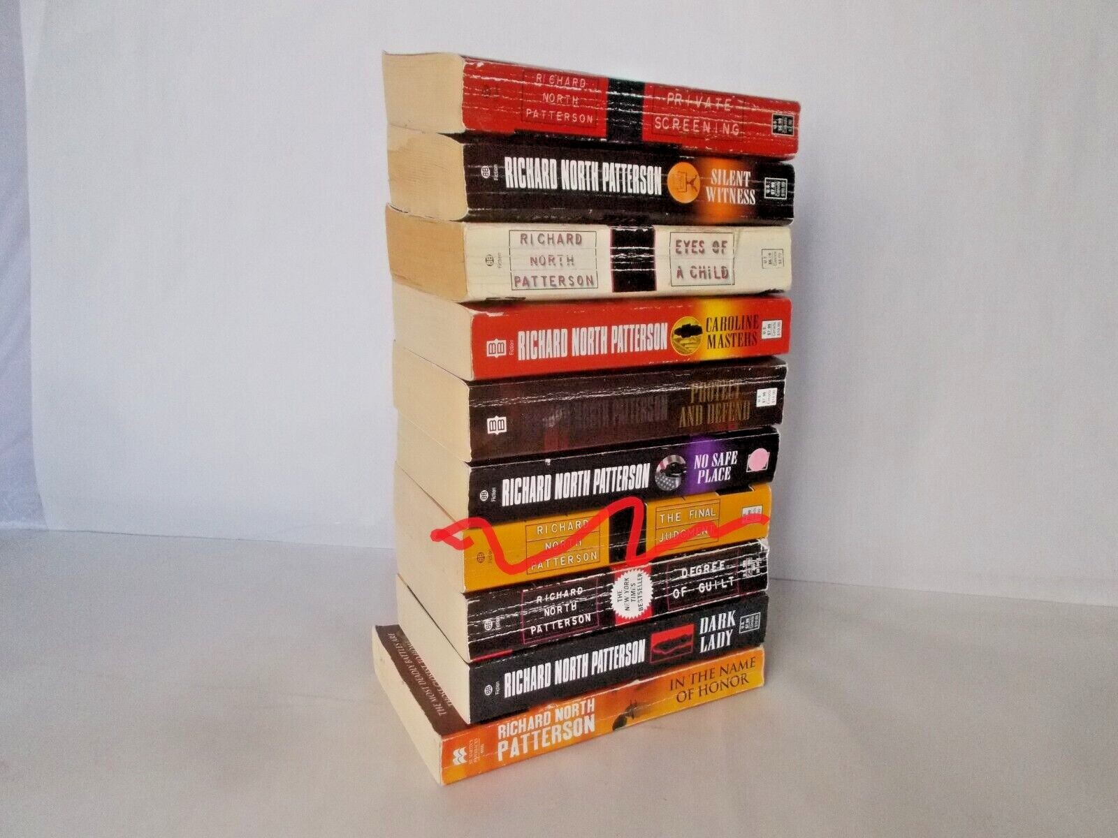 9 RICHARD NORTH PATTERSON # PB TONY LORD KERRY KILCANNON CHRISTOPHER PAGET