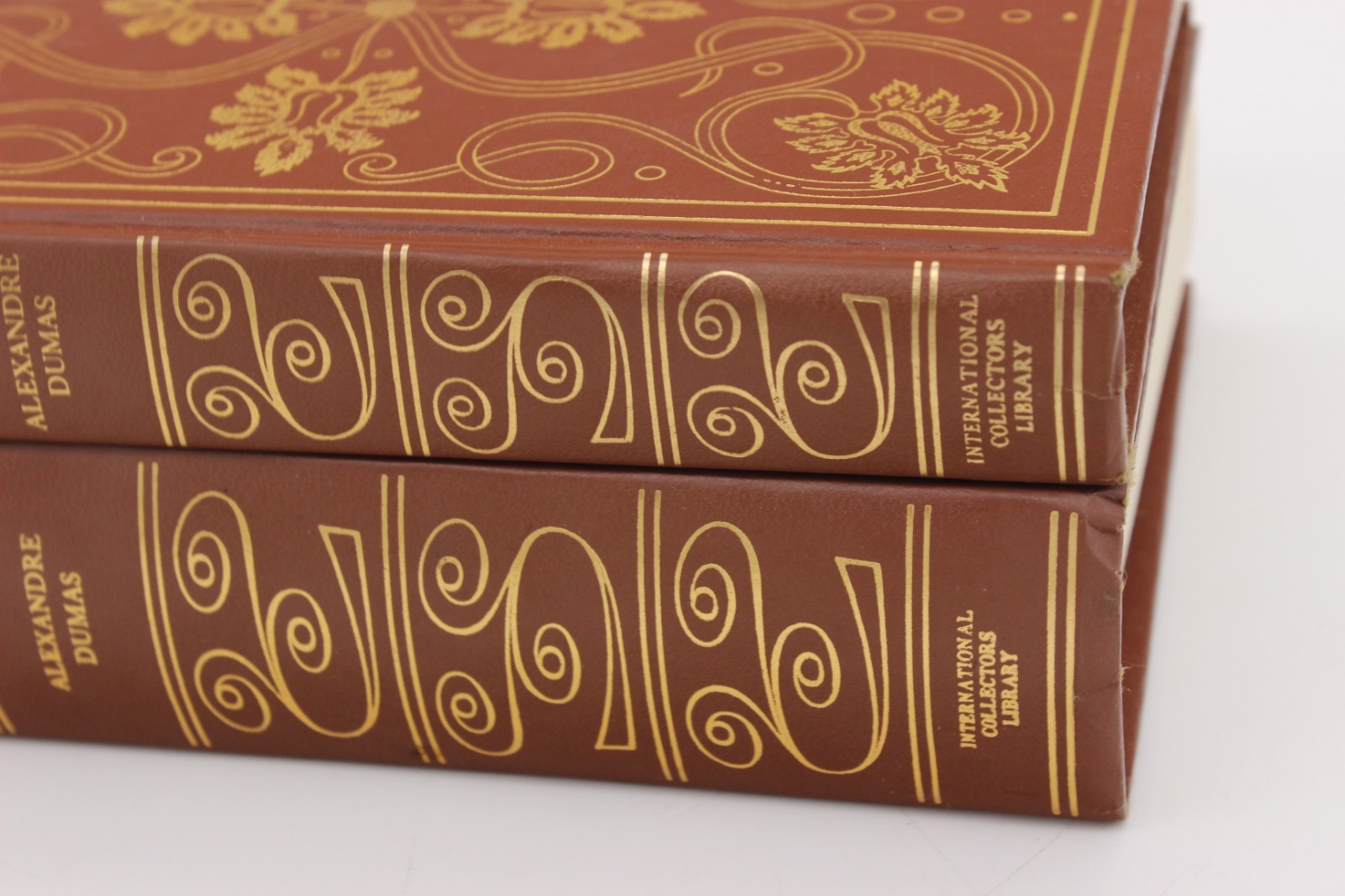 The Three Musketeers & Iron Mask Dumas International Collectors Library Leather
