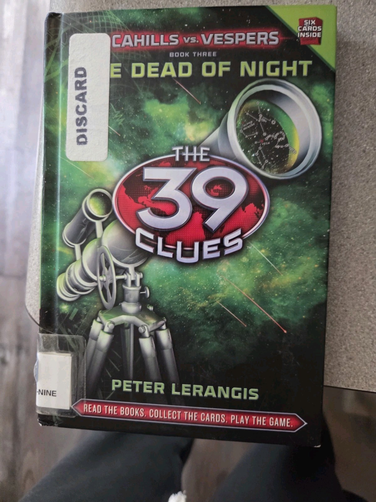 39 Clues. 16 Book Lot. Mixed Series 1 Card Pack Replacement Set. Most Cards Gone