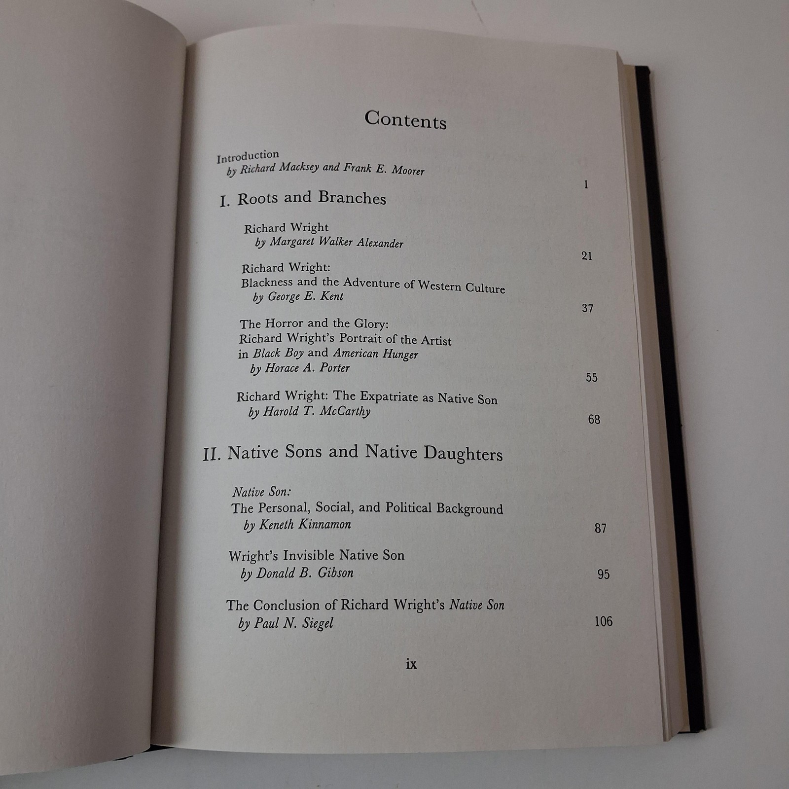 Richard Wright A Collection Of Critical Essays Hardcover 1984 Prentice Hall