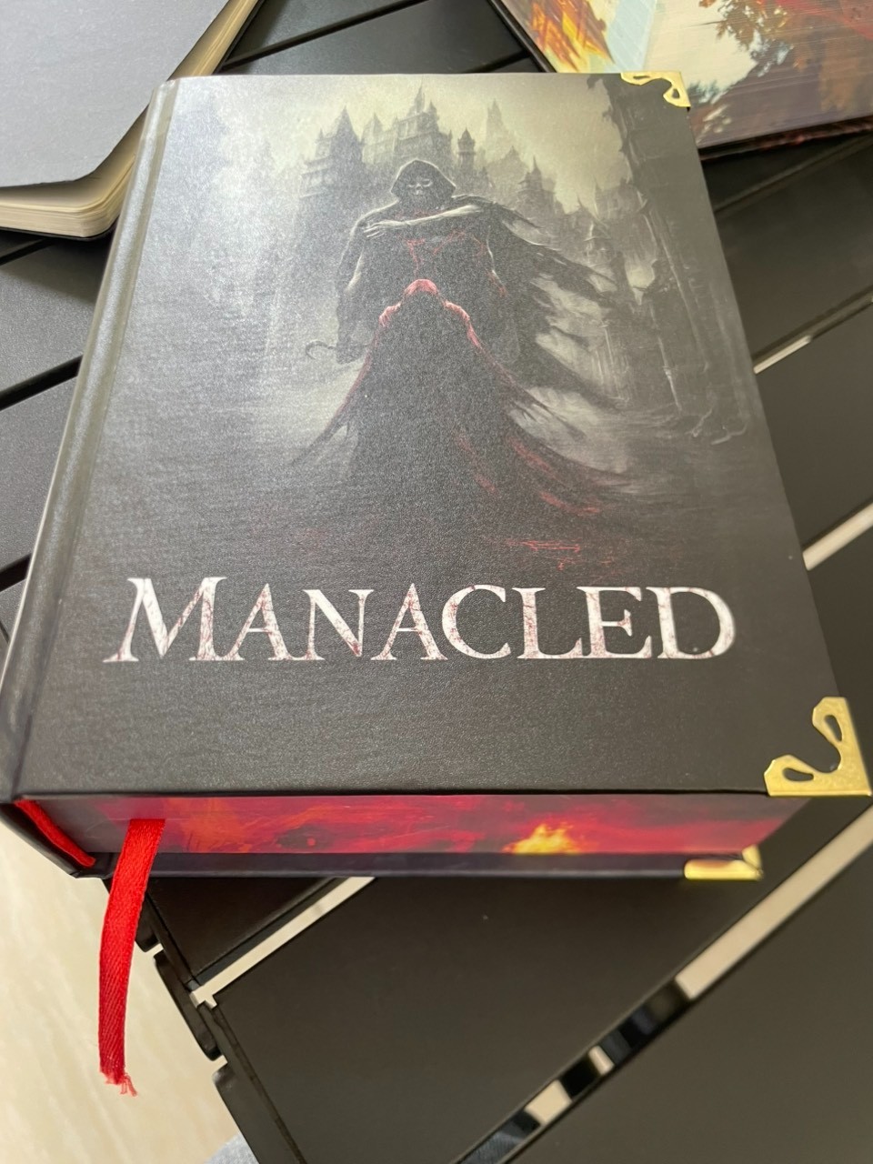 Book Manacled – Limited Edition Novel: Sharp 3-sided print