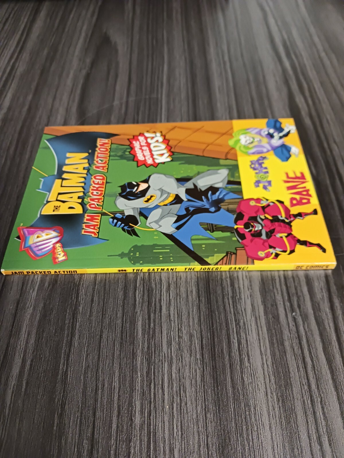 Kids WB The Batman Jam Packed Action Paperback DC Comics Graphic Novel for Kids