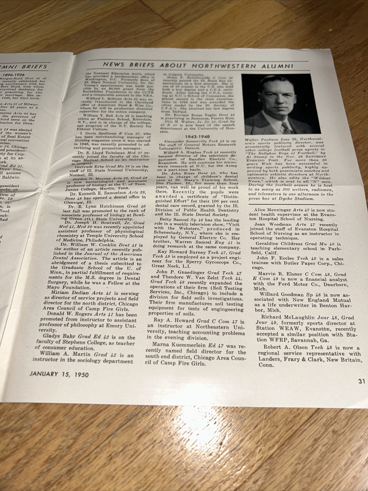 1950 NORTHWESTERN UNIVERSITY ALUMNI NEWS 32 pages