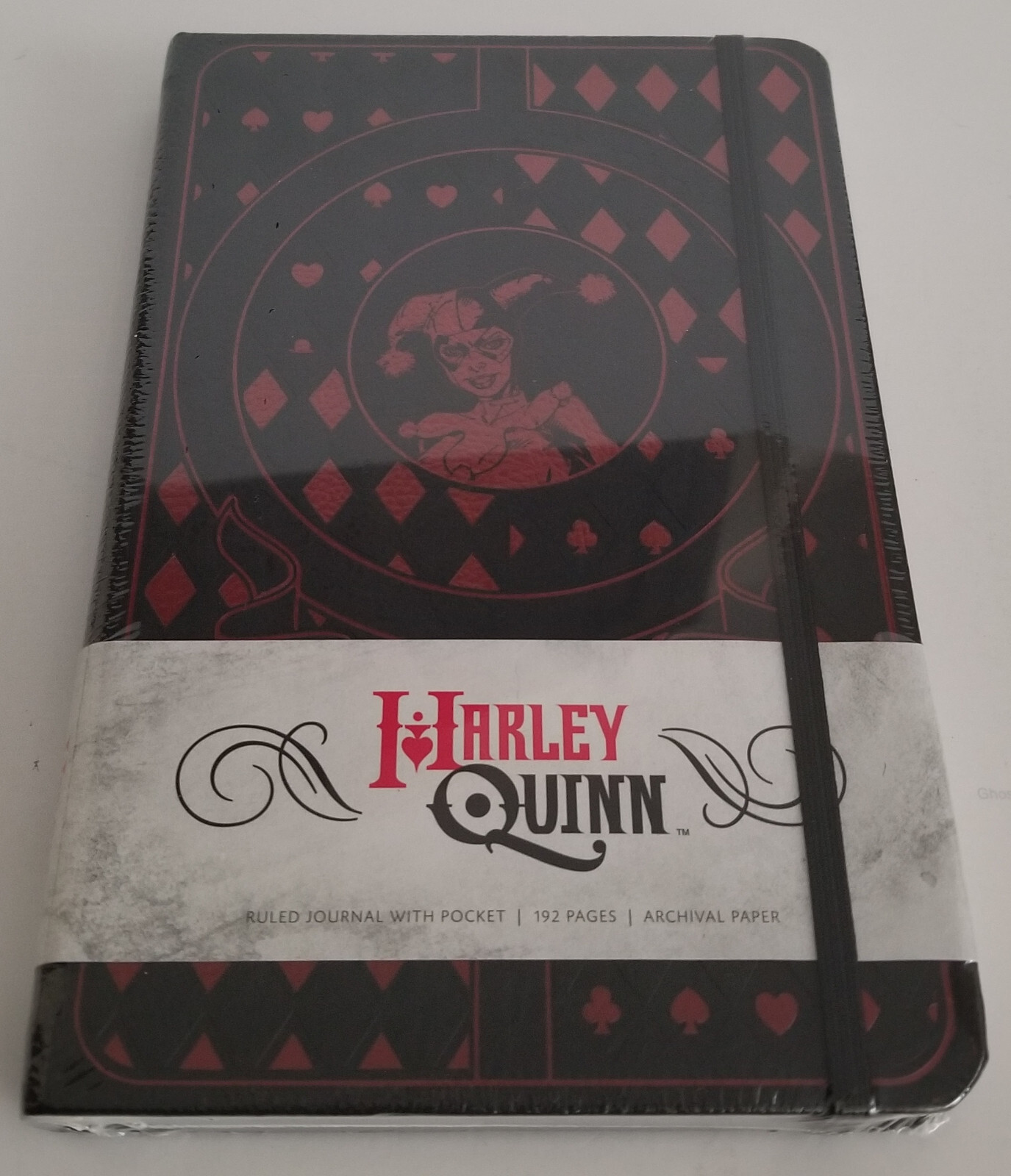 Harley Quinn Hardcover Ruled Pocket Journal, 192 Pages, New and Sealed