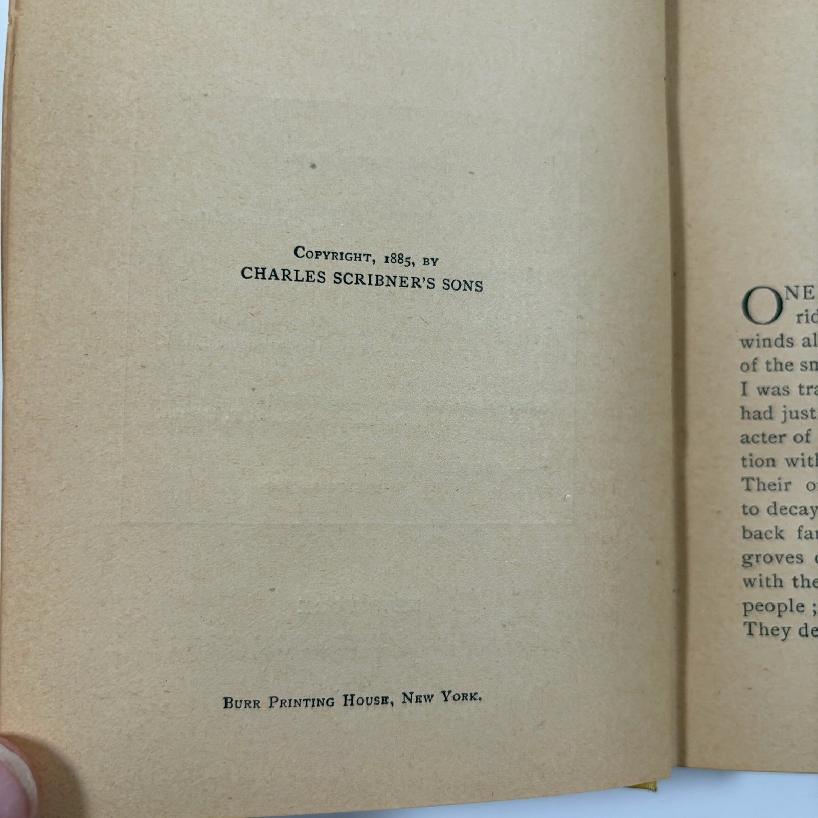 Stories by American Authors IX 1885 Hardcover Charles Scribner’s Sons