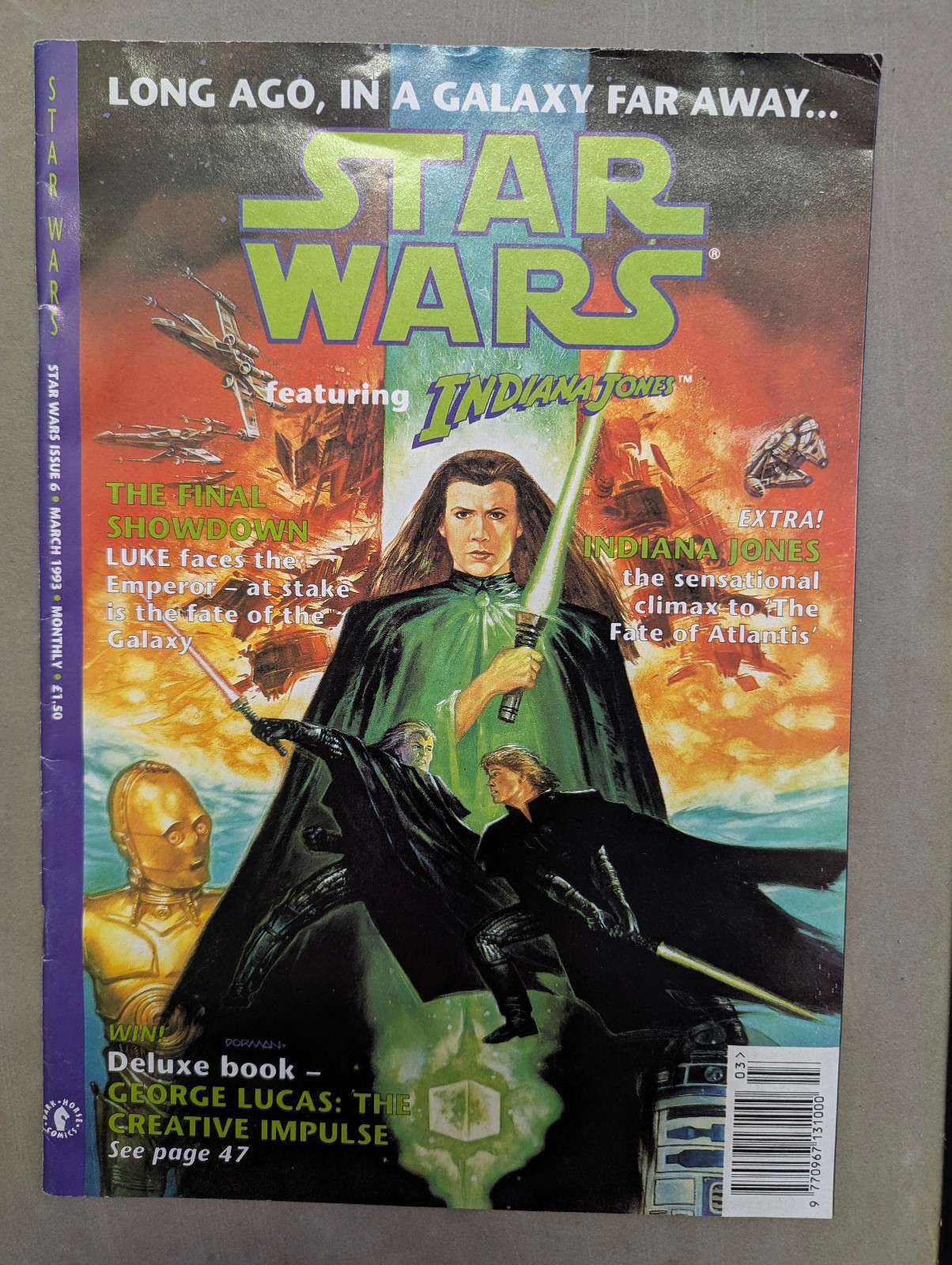 Star Wars Issue #6, Dark Horse Comics UK, March 1993.