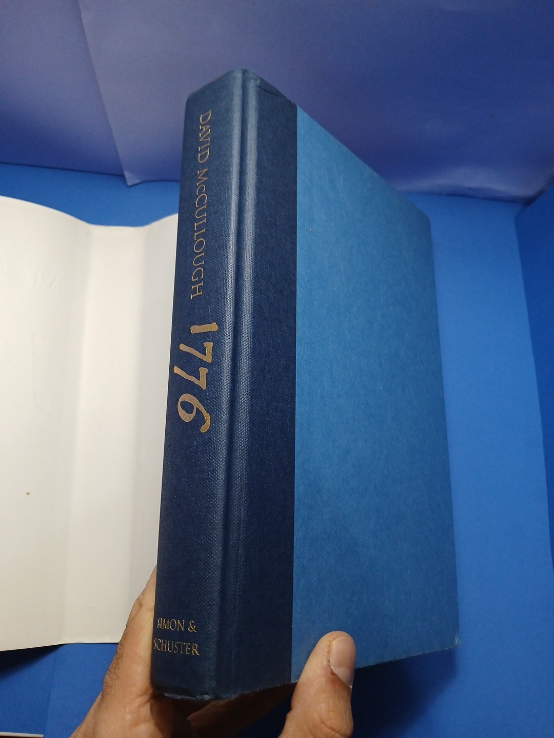 1776 by David McCullough SIGNED First Edition 1st Printing To Christopher