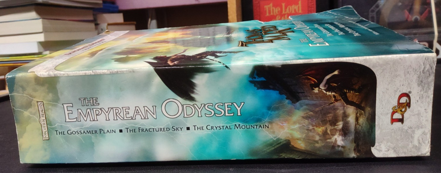 The Empyrean Odyssey by Thomas M. Reid 1st Print 2011 Paperback