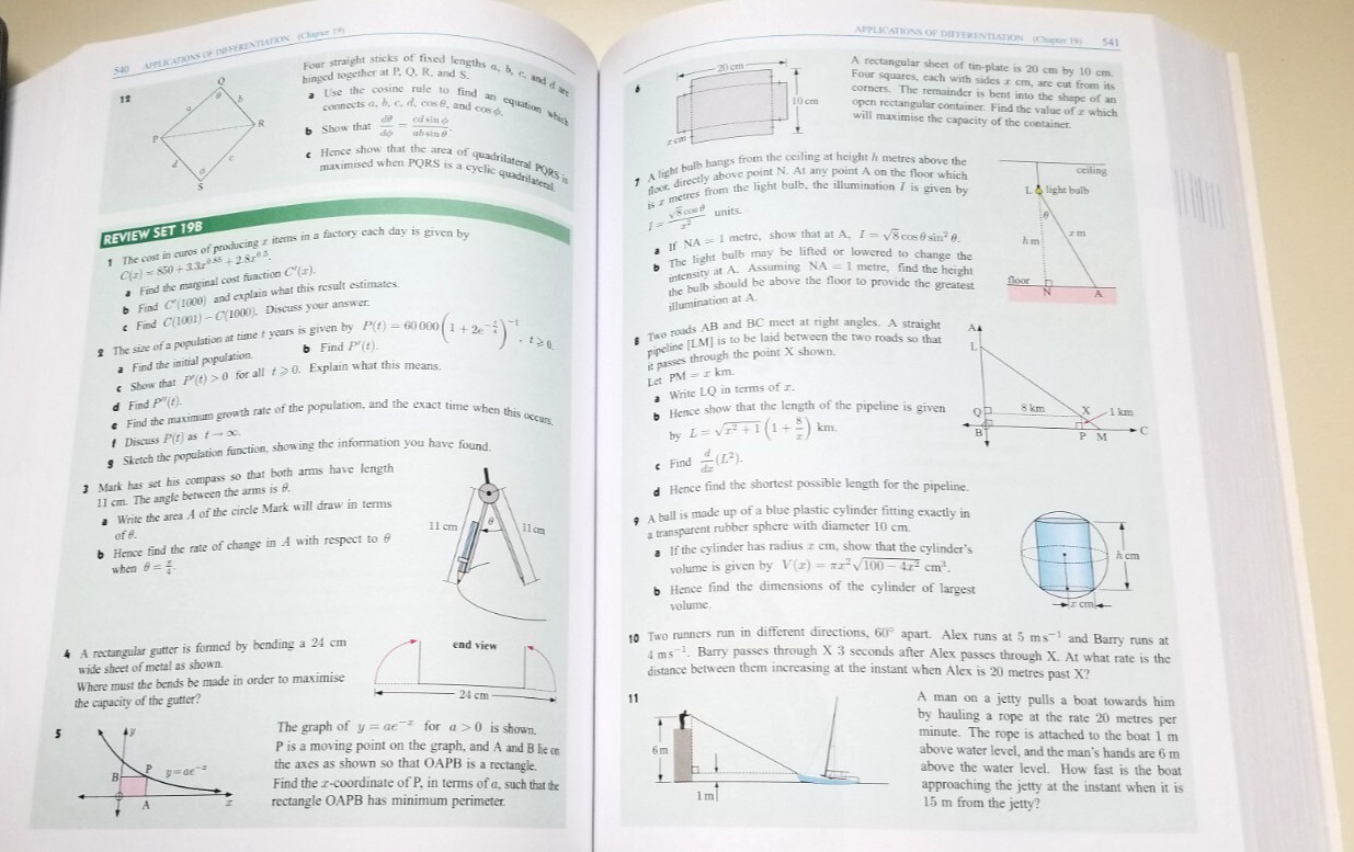 Haese IB Programme Mathematics Analysis & Approaches HL 2 Textbook 912 pages