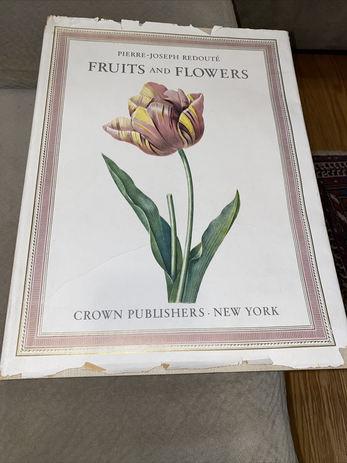 1956 Pierre Joseph Resolute Fruits & Flowers Eva Mannering Color Plates Rare
