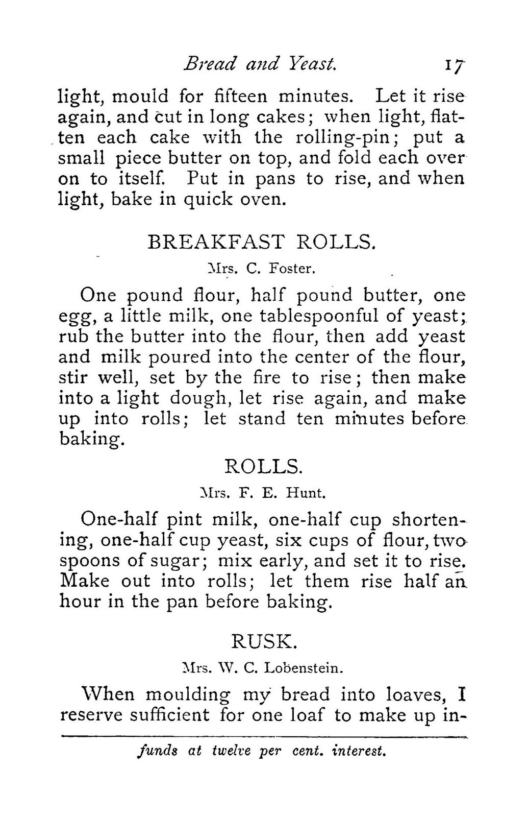 1874 The Kansas Home Vintage Cook Book 288 Pages