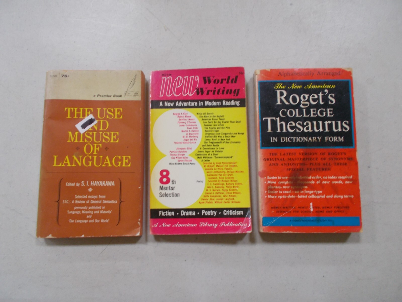 * H 3 USE MISUSE LANGUAGE WORLD WRITING THESAURUS # PB ROGET’S COLLEGE MODERN
