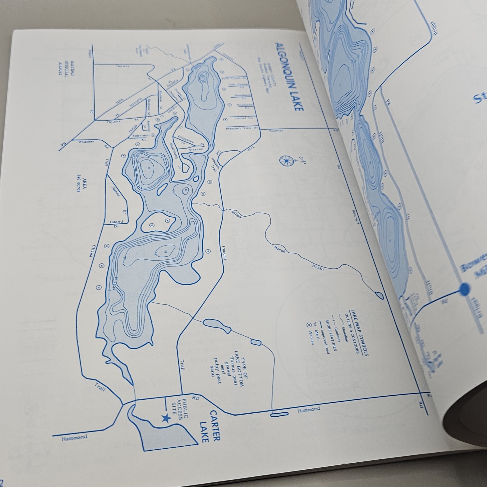 Allegan Barry Kent Muskegon Ottawa 138 Lake Maps Michigan Bright Spot Maps