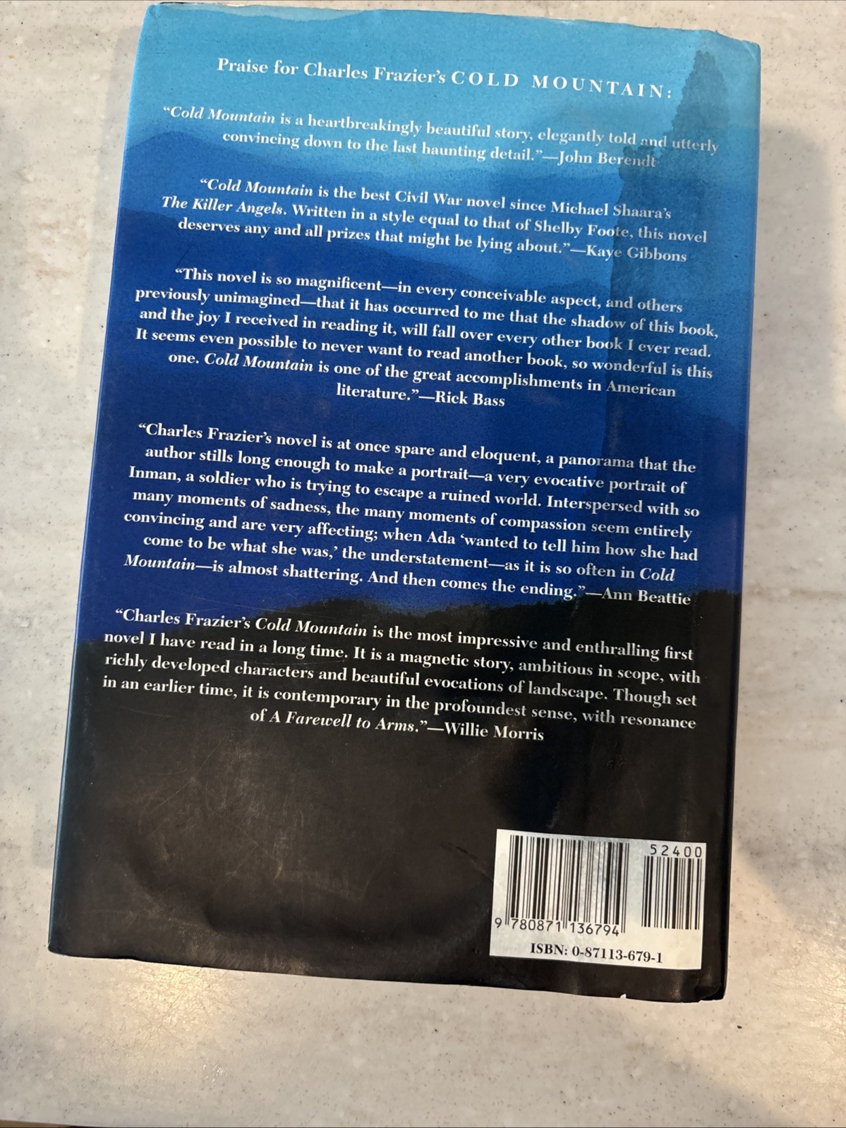 Cold Mountain by Charles Frazier (1997, Hardcover)