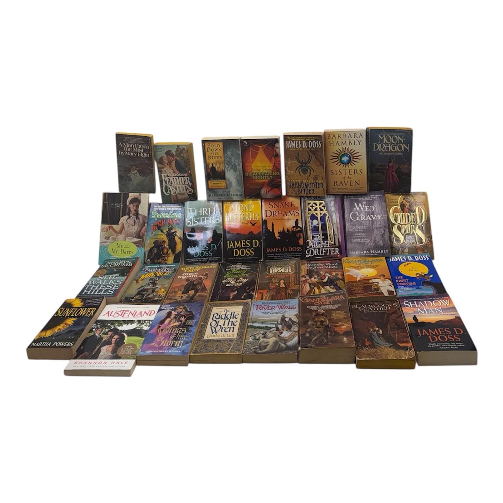 Hambly Doss McCrumb Stewart Fantasy Mystery Romance PB Lot 31