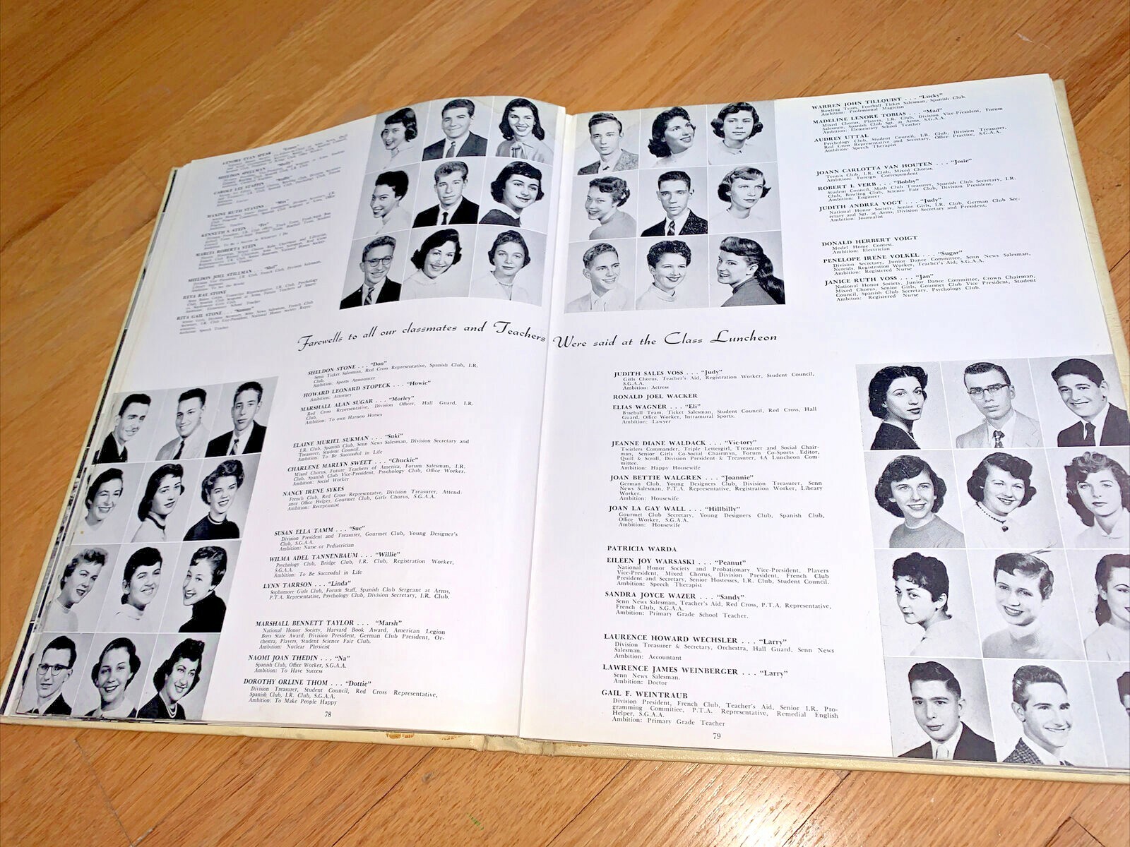 1956 YEARBOOK – SENN HIGH SCHOOL – CHICAGO ILLINOIS 198 pages