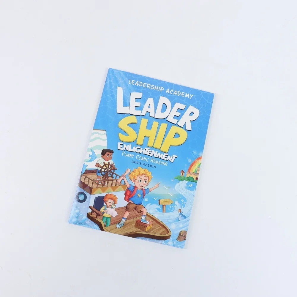 Leadership Comic Workbook for Kids| Communication, Responsibility Training Guide