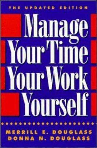Manage Your Time, Your Work, Yourself – 0814478255, paperback, Douglass, new