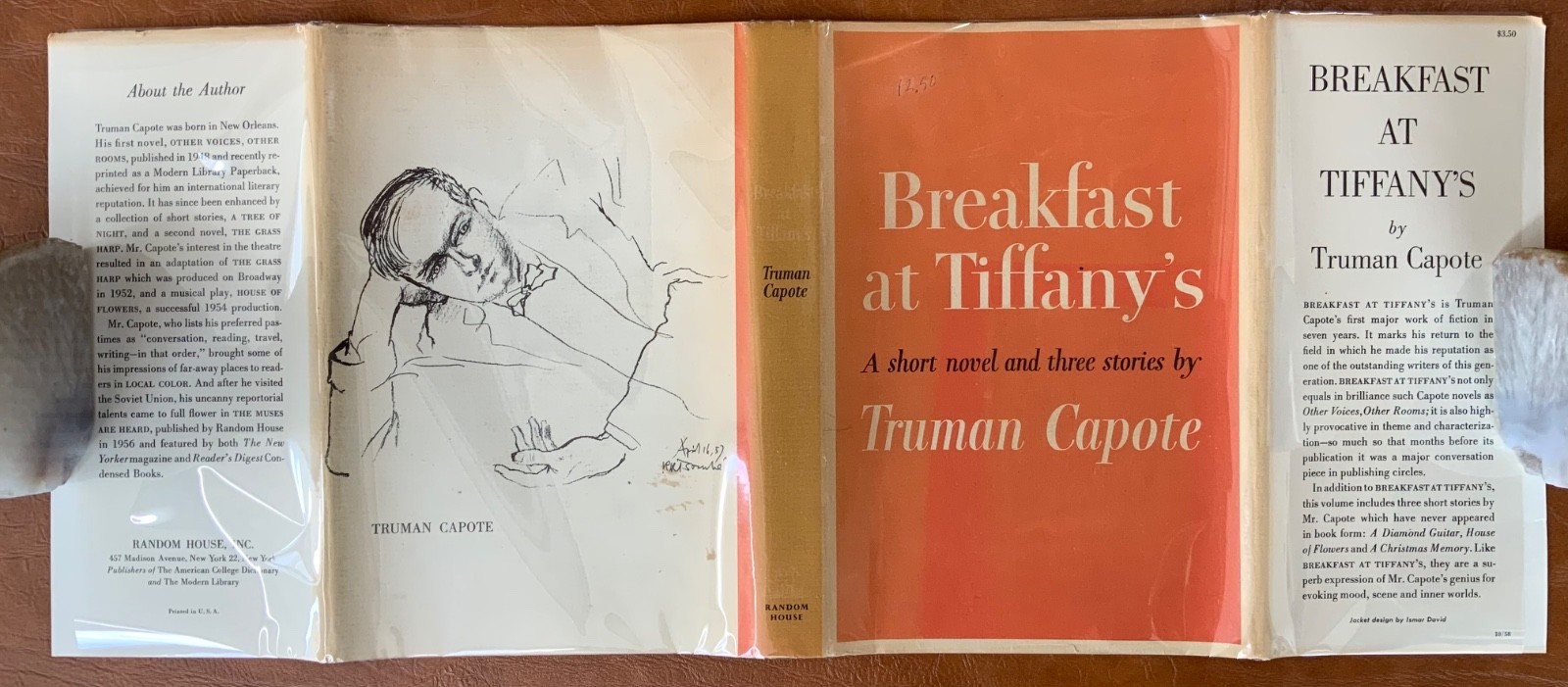 1958 Breakfast at Tiffany’s Truman Capote 1st Edition 1st Printing Original DJ