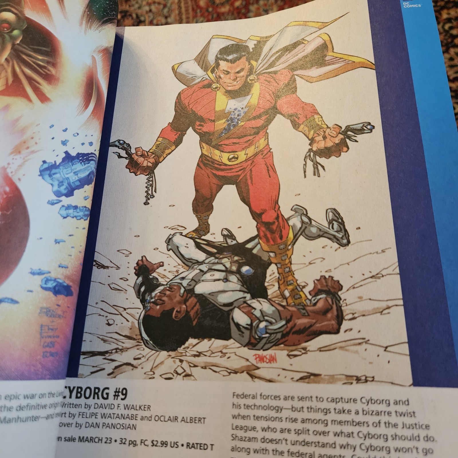 PREVIEWS THE COMIC SHOP CATALOG MAGAZINE 328 JAN 2016 MARVEL DC 600 PAGES -WB15