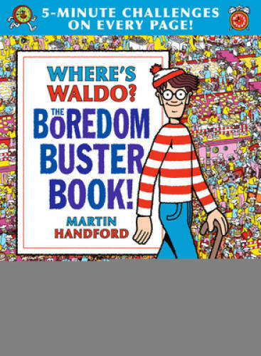 Where’s Waldo? The Boredom Buster Book: 5-Minute Challenges – Hardcover – GOOD