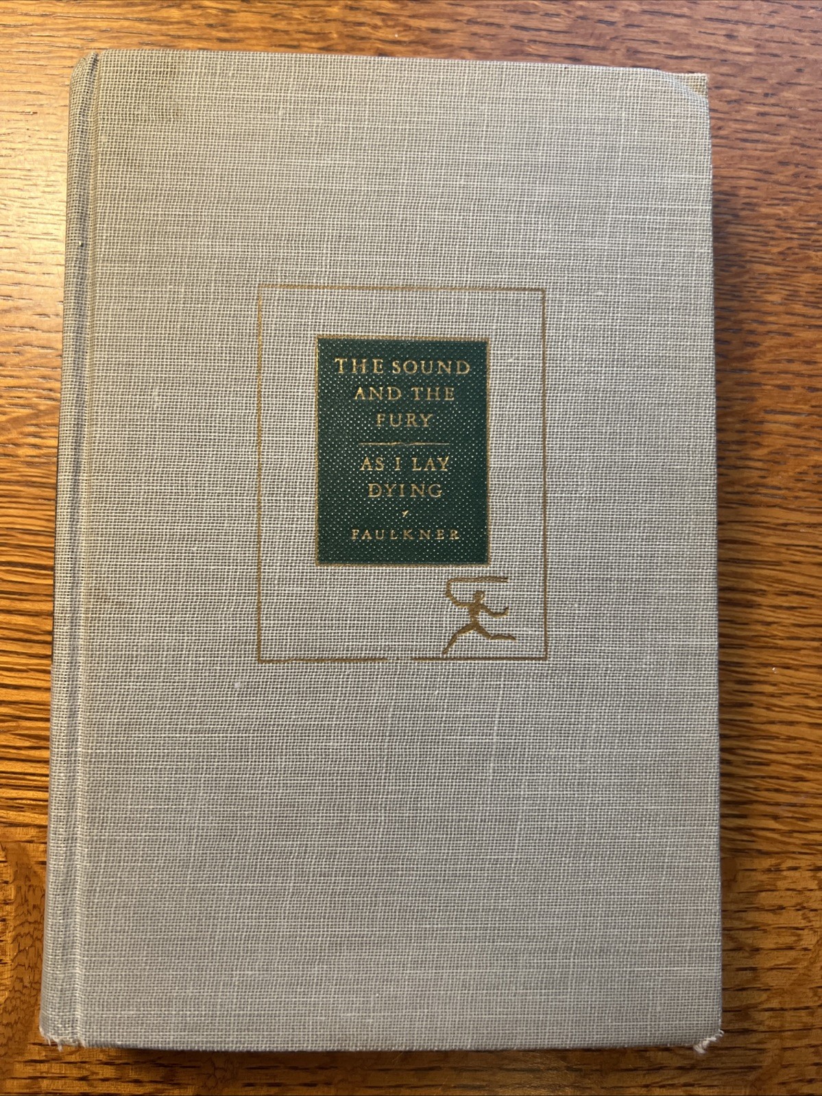 William Faulkner Sound and the Fury As I Lay Dying Modern Library HC 1946