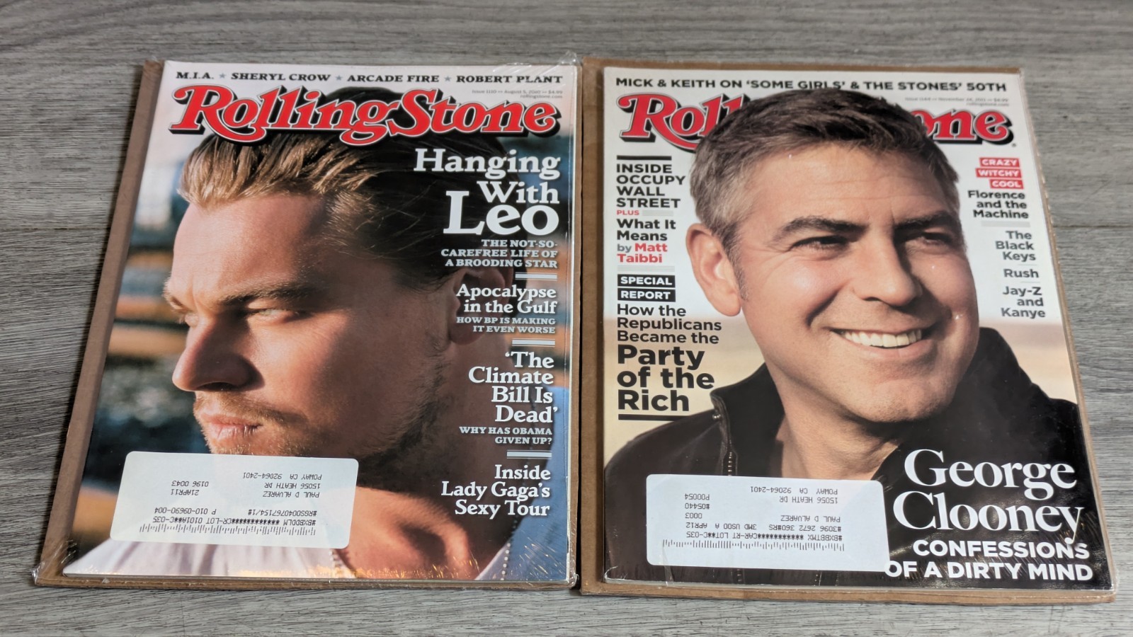 **EARLY 2010’S ROLLLING STONE MAGAZINE LOT (42) ISSUES GORGEOUS CONDITION**