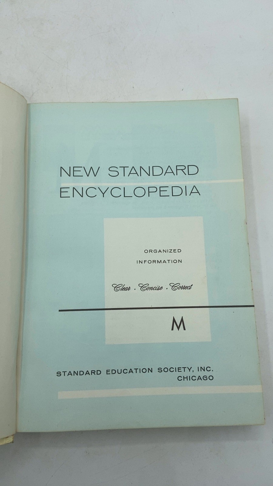 New Standard Encyclopedia Hardcover 1962