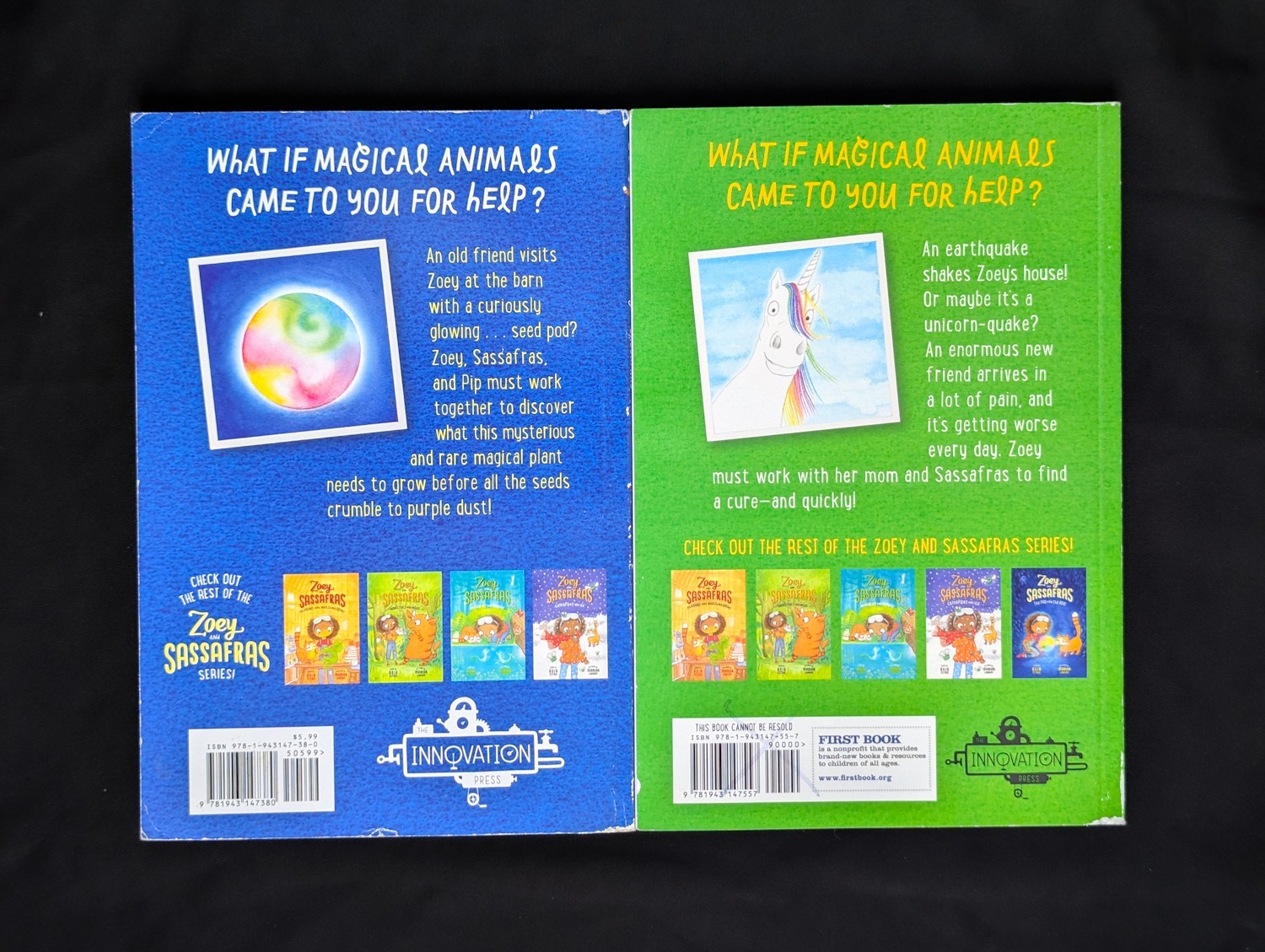 Lot Of 7 Asia Citro Books Zoey & Sassafras Pod Bog Caterflies Monsters Wishypoof
