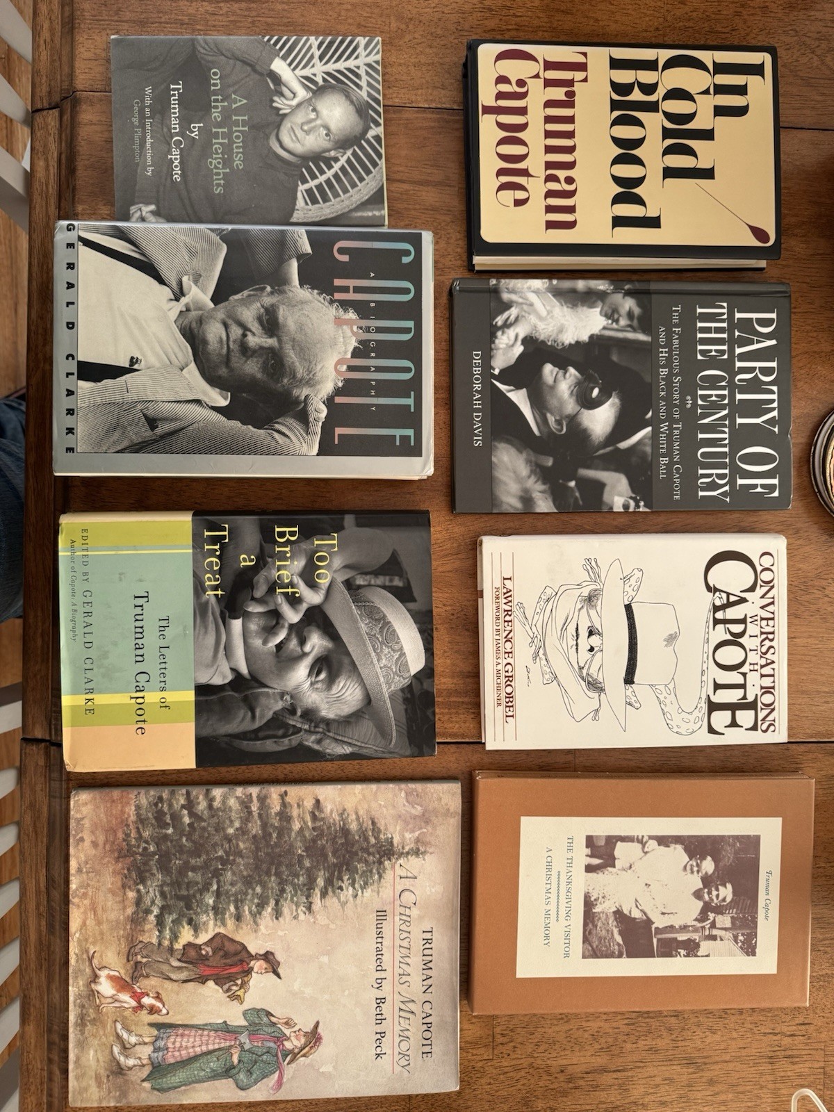 Truman Capote Book and Movie Set – 22 Books And 9 Videos By And About Capote