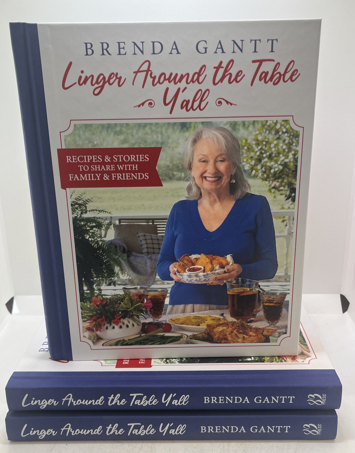 Brenda Gantt “Linger Around the Table Y’all” HARDCOVER NEW” In Box Never Opened