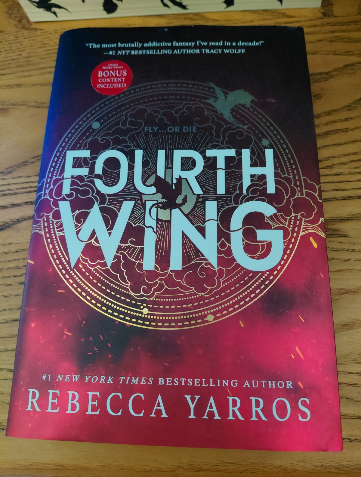 Rebecca Yarros Empyrean Ser.: Fourth Wing Hardcover w/ Dust Jacket Fantasy YA