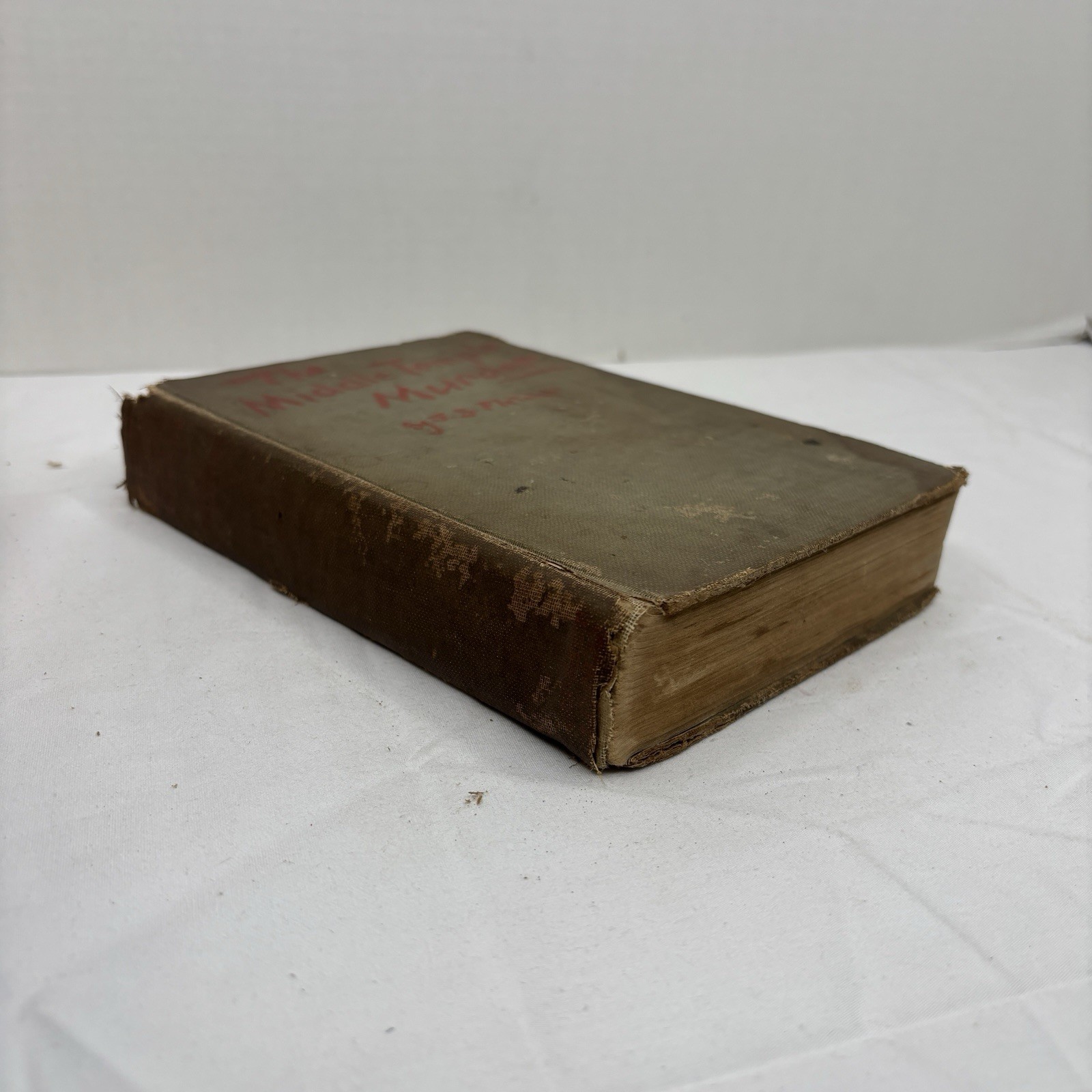 The Middle Temple Murder by J.S. Fletcher 1922 Vintage Book
